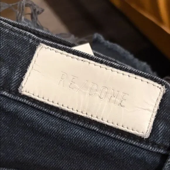 Re/Done Black Skinny Jeans - Picture 3 of 9
